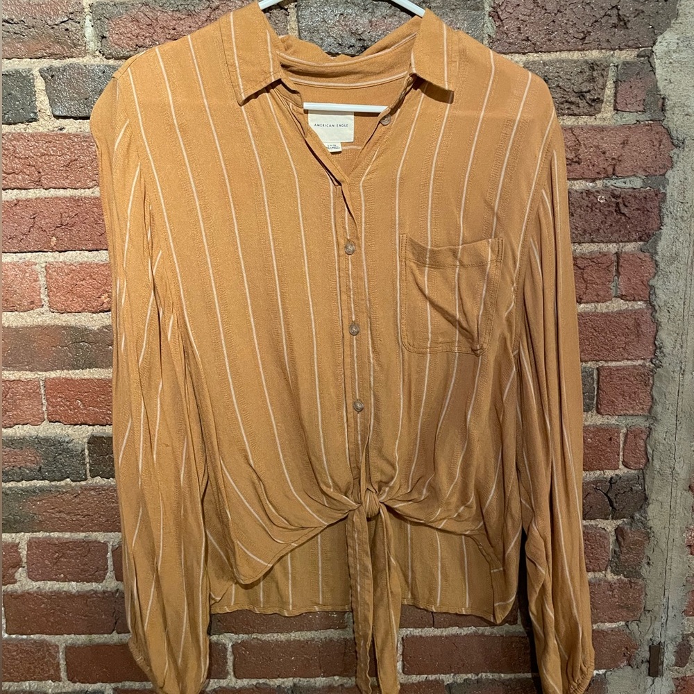 Yellow Button Down Shirt